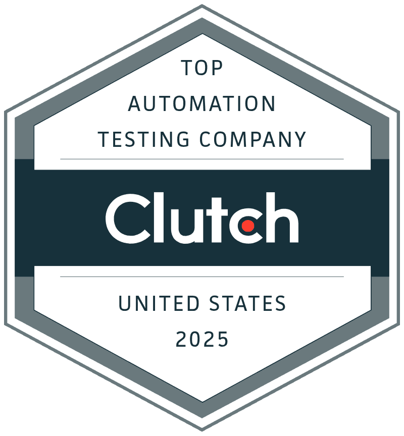 Clutch Top Automation Testing Company US 2025 certificate