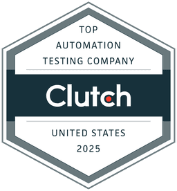 Clutch Top Automation Testing Company US 2025 certificate