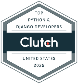 Clutch Top Python & Django Developers US 2025 certificate image