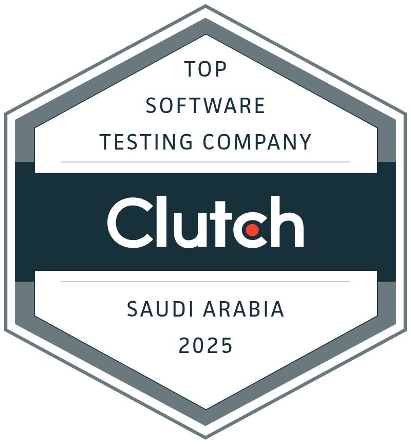 Clutch Top Software Testing Company KSA 2025 certificate