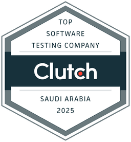 Clutch Top Software Testing Company KSA 2025 certificate image