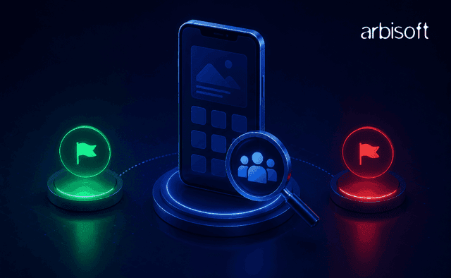 18 Questions to Choose a Mobile App Development Company (With Green-Flag and Red-Flag Answers) blog image