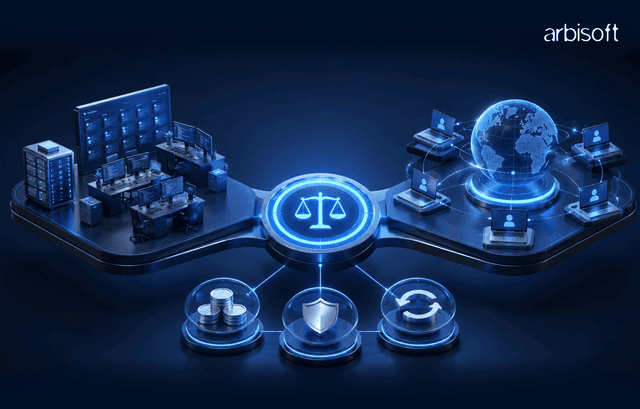 In-House vs Outsourced Custom Software Development: Cost, Risk, and Reversal Cost Framework (2026) blog image