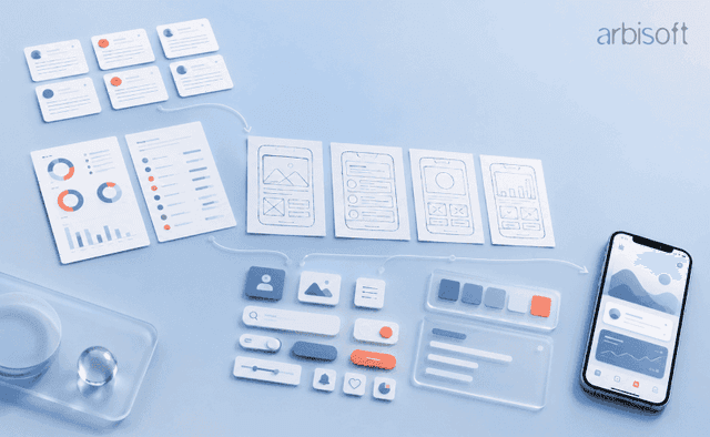 The Complete Mobile App Design Process from Research to Release blog image