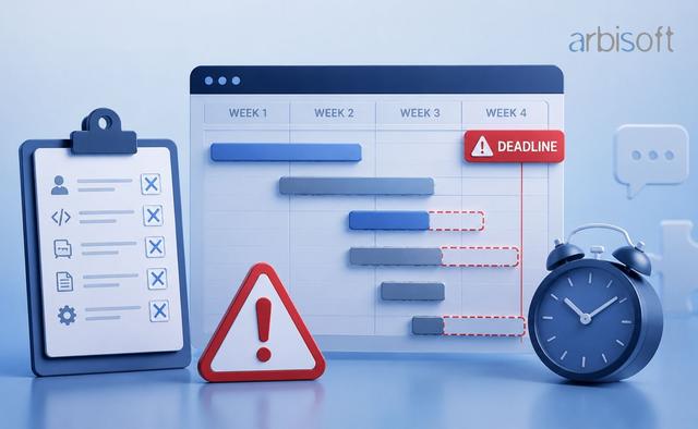 Warning Signs a Custom Software Vendor Will Miss Deadline (and What to Do) blog image