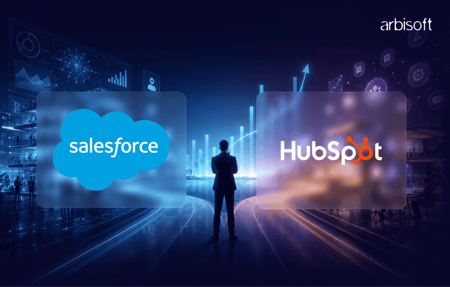 Salesforce vs. HubSpot: How to Choose the Right CRM for Your Growth Stage blog image