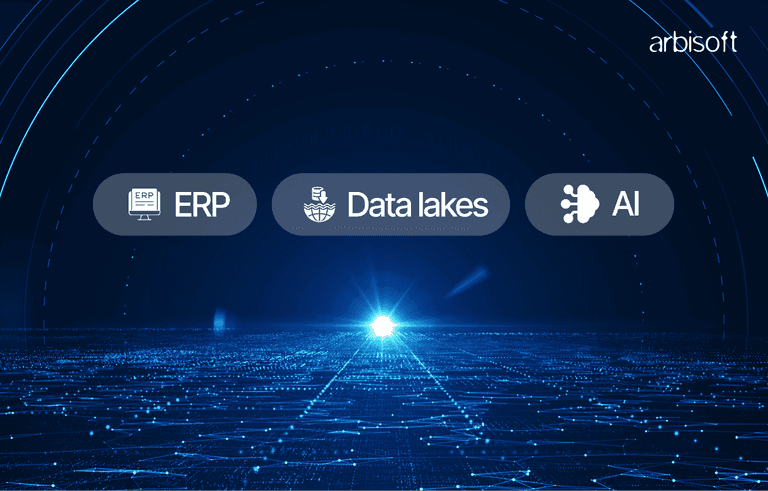 ERP + Data Lakes + AI: The New Strategic Triangle blog image