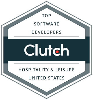 Clutch Top Software Developers - Hospitality & Leisure US certificate